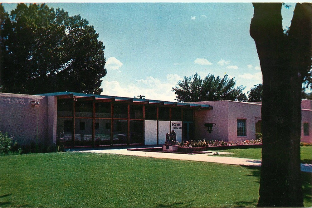 Roswell Museum And Art Center Roswell, New Mexico Vintage Postcard