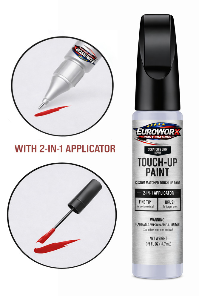 Nissan KAD Gun Metallic Touch Up Paint Pen + Brush – Kit