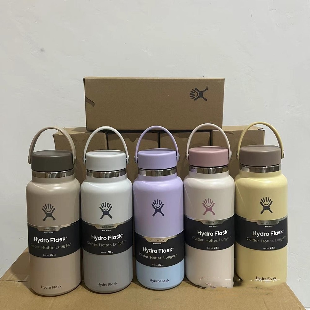 32oz/40oz Hydro Flask Stainless steel tumbler,Outdoor Sports Vacuum Flask