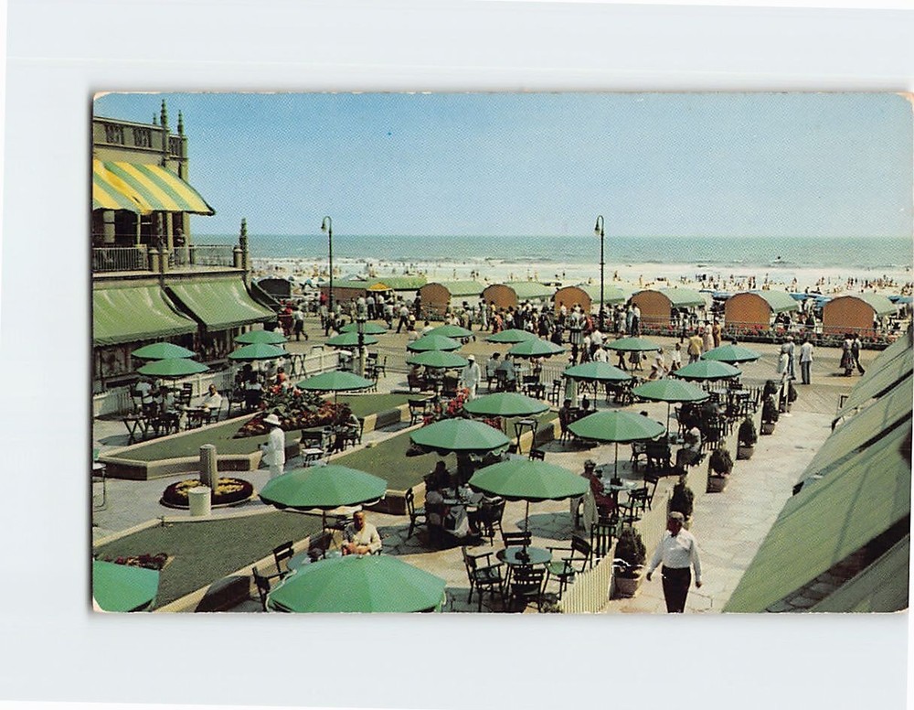 Postcard Hotel Dennis Atlantic City NJ USA