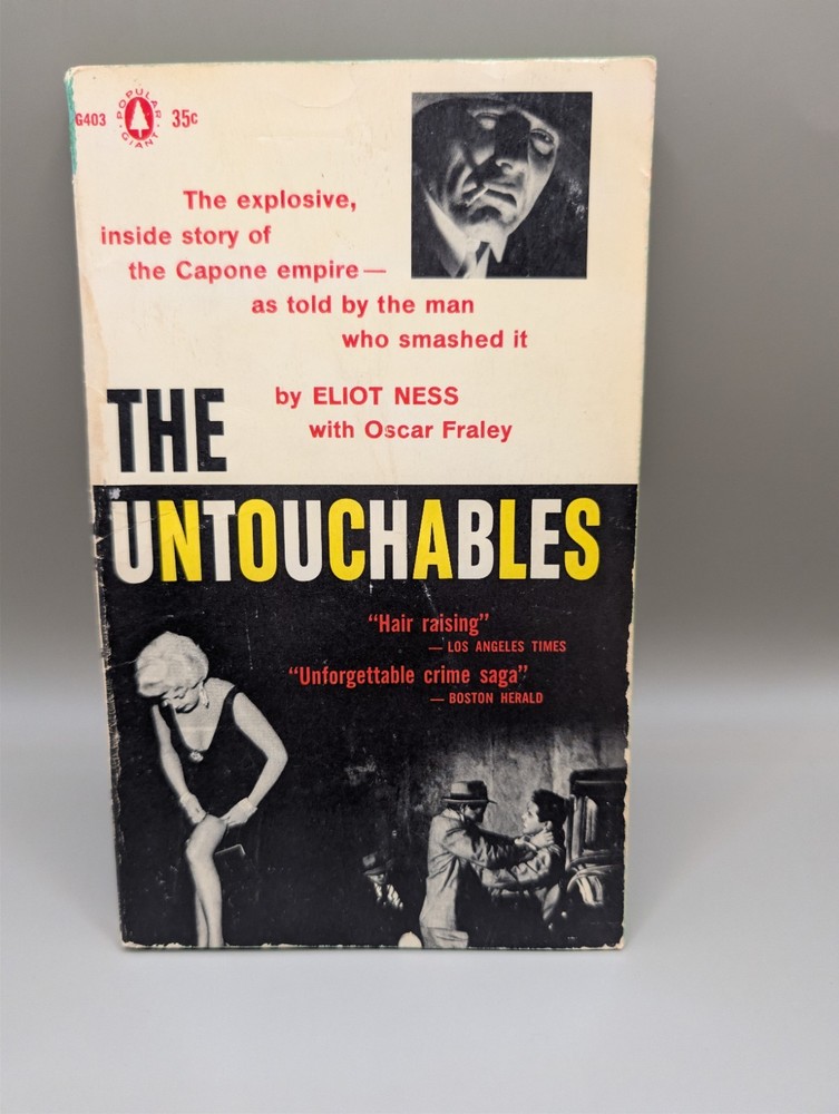 The Untouchables by Eliot Ness, Oscar Farley, 1960 PB