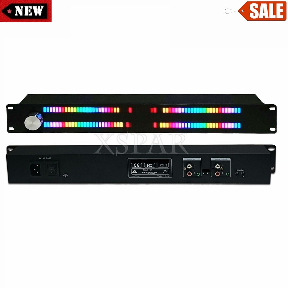 LED64X2 Music Display Rhythm Light VU Meter Supports Voice Control *yt