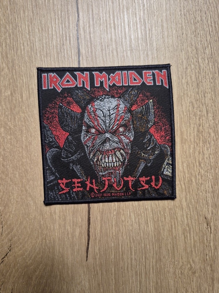 Iron Maiden Senjutsu Woven Patch Official Merchandise New Design