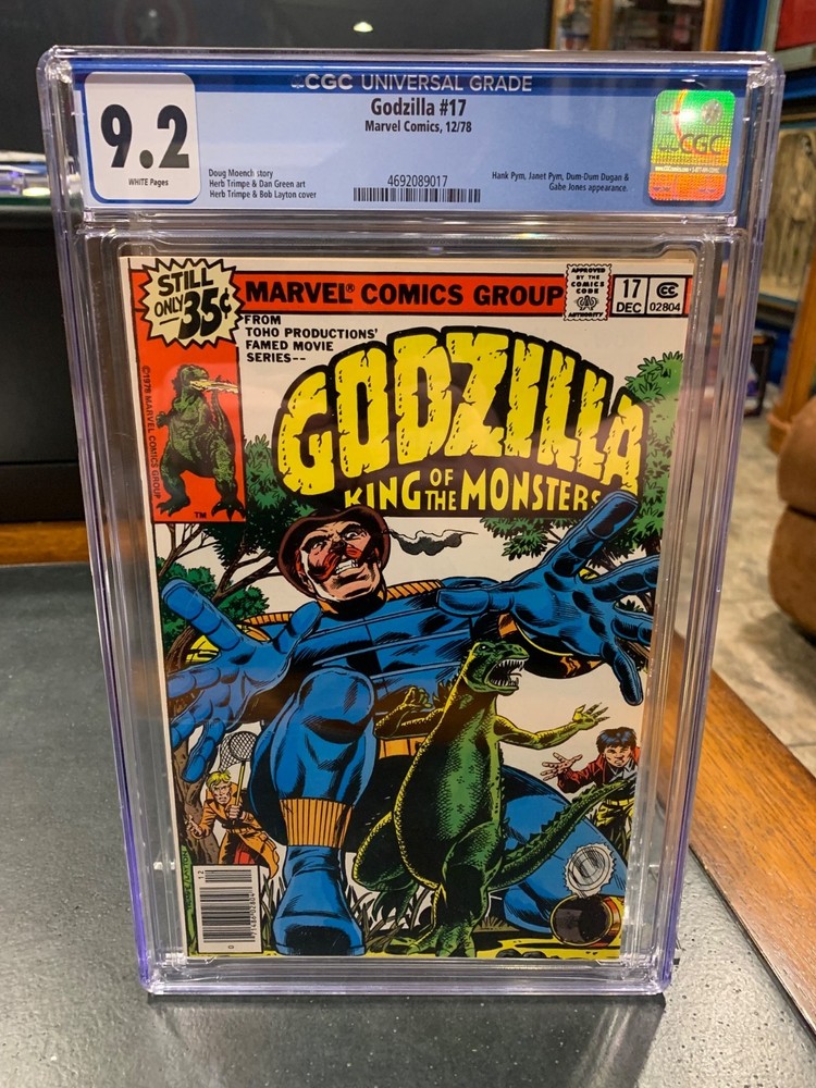 Godzilla #17 Cgc 9.2 Wp (1978)