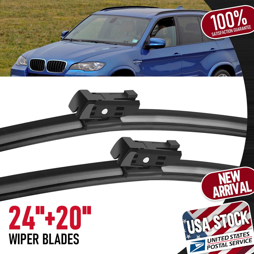 Pair All season Front Windshield Wiper Blades 24