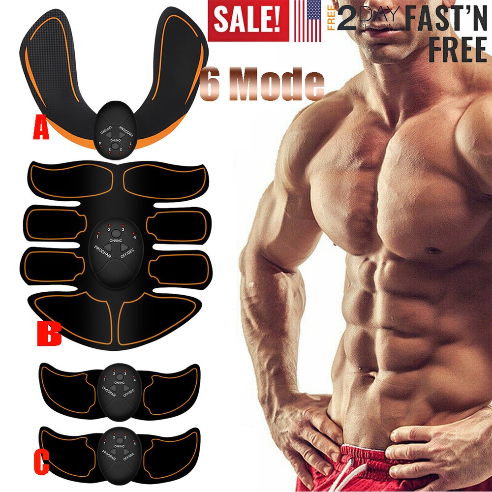 Electric ABS Muscle Toner Machine Toning Belt Simulation Fat Burner Belly Shaper-image