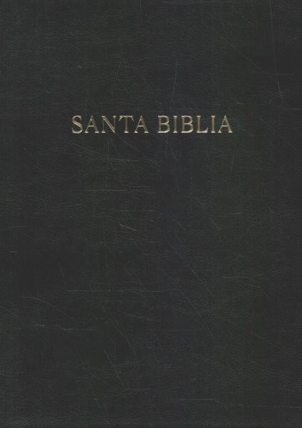 Santa Biblia / Holy Bible : Biblia Reina-Valera 1960, Black, Leathersoft, Let...
