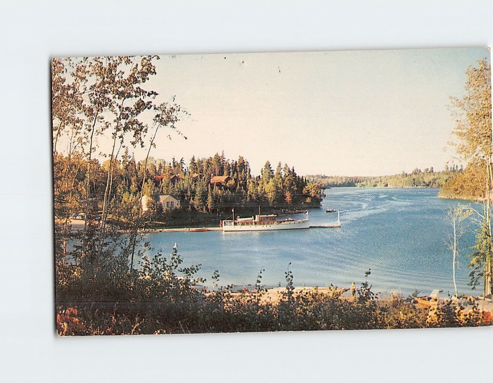 Postcard Sioux Narrows Lake of the Woods Kenora Ontario Canada