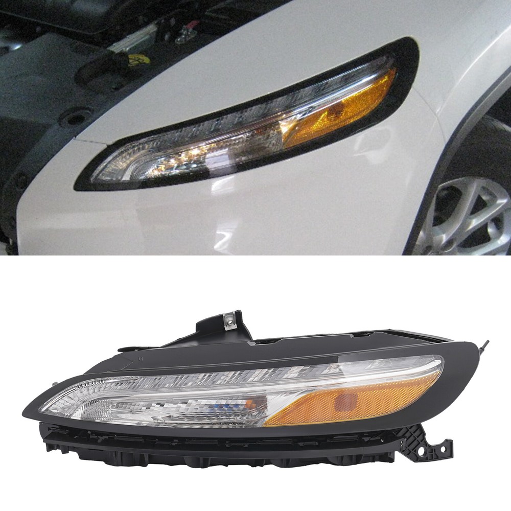 2014-2018 Jeep Cherokee Left LH Headlight with Daytime Running Light