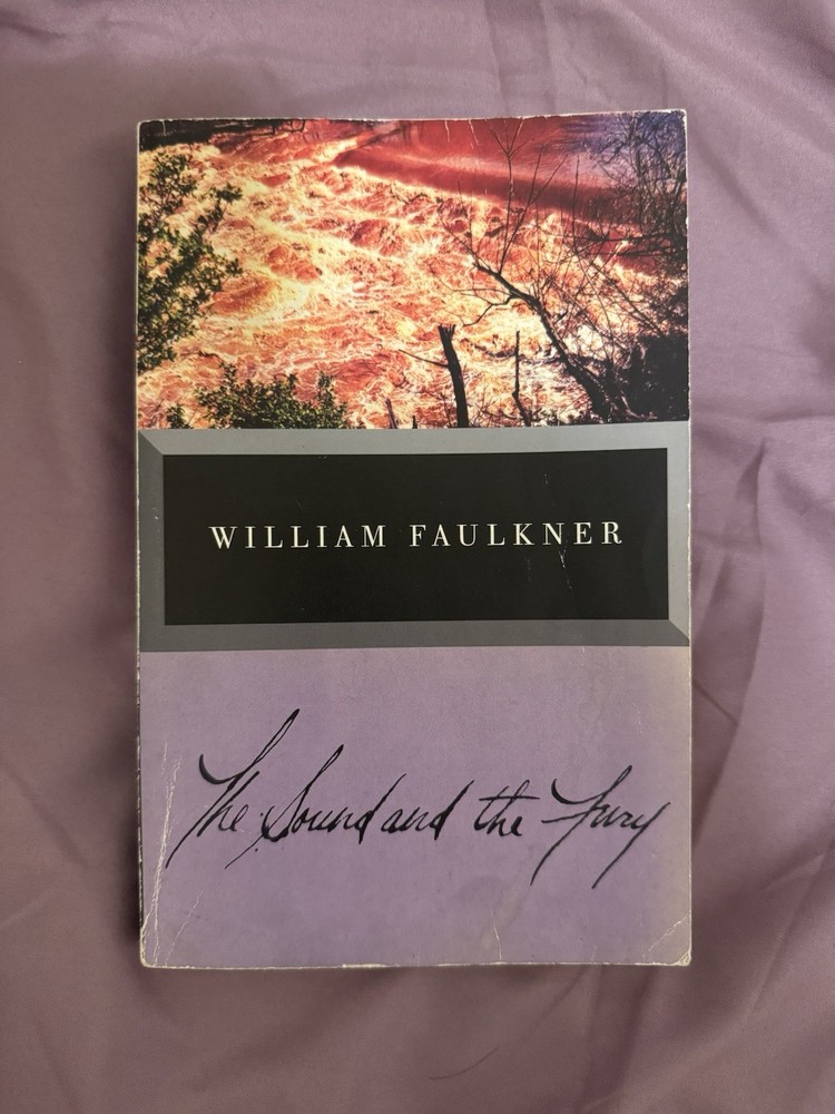 William Faulkner The Sound and the Fury Trade Paperback 1991 Fiction