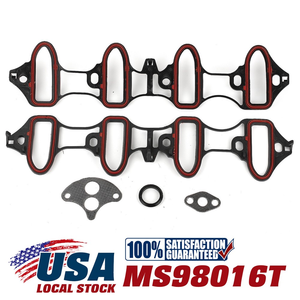 89060413 NEW Intake Manifold Gasket For Chevy GM GMC HUMMER 4.8L 5.3L 6.0L