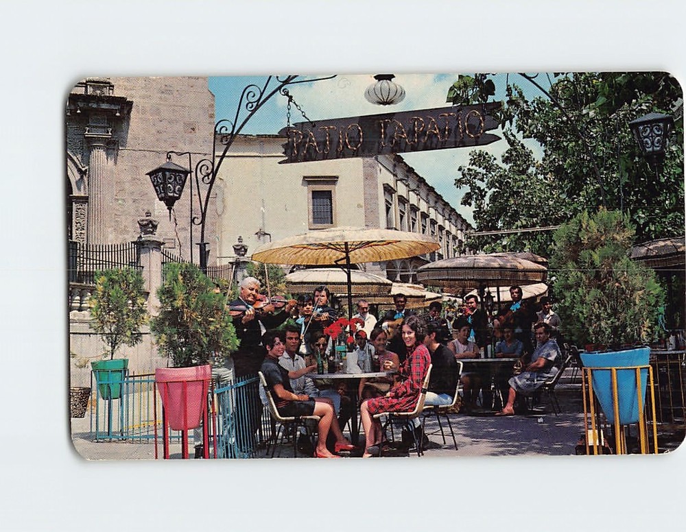 Postcard The Plaza of the Mariachis Guadalajara Jalisco Mexico