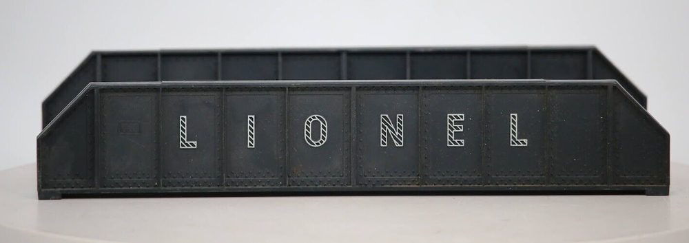Vintage Lionel No 214 Black Diecast Plastic Girder Bridge Train Accessory  