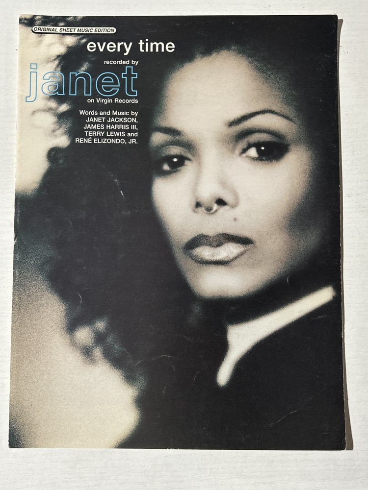 Sheet Music Janet Jackson Every Time