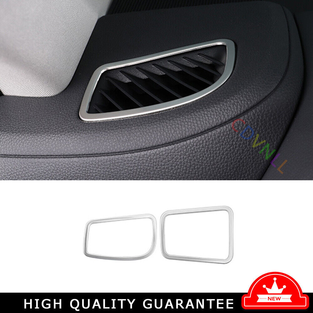 Toyota Highlander 20-22 Silver Titanium Dashboard Air Vent Trim L&R