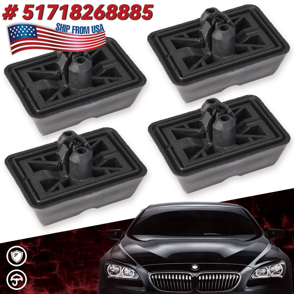 4x Jack Jacking Point Pad Lifting Support 51718268885 for BMW 3 6 7er X3 E46 Z4
