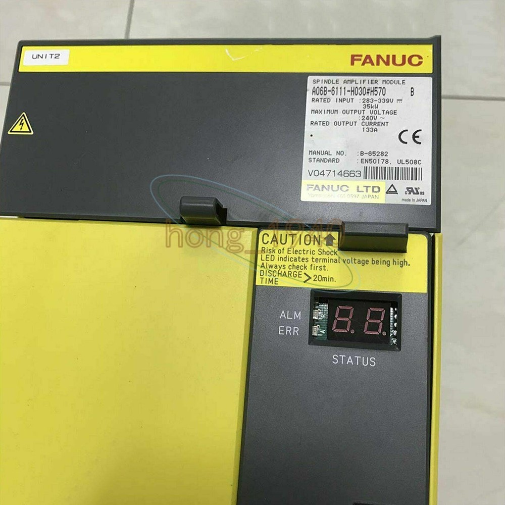 1PCS Used Fanuc A06B-6111-H030#H570 Servo Amplifier