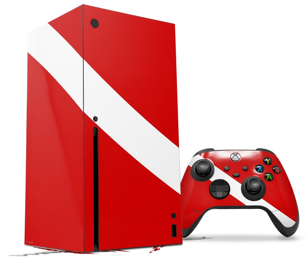 Skin Set for XBOX Series X Dive Scuba Flag