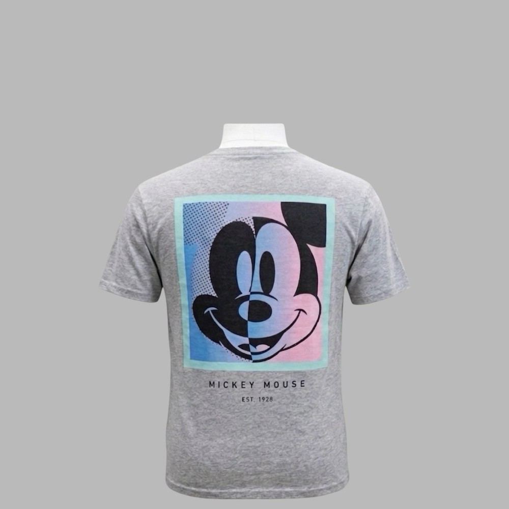 Disney Mickey Mouse Neff Graphic T‑Shirt Men’s Small Gray Streetwear Tee