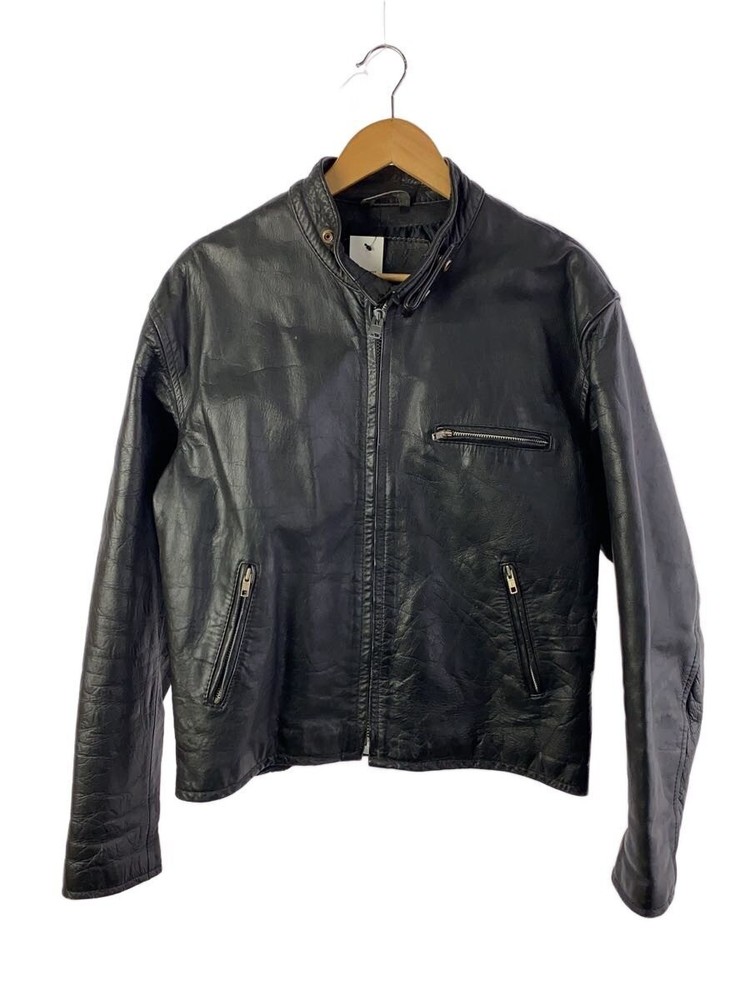 Kakuishi/Single Rider Jacket/Xl/Leather/Blk// 21901