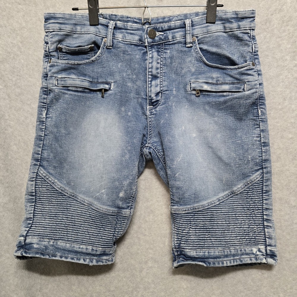 Versace V19-69 Abbigliamento Sportivo SRL Men’s 34 Denim Jean Shorts 11” Inseam
