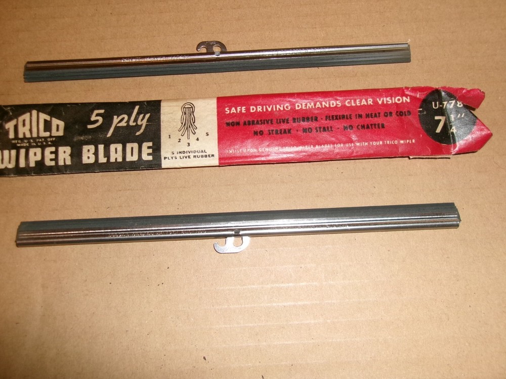 Trico U-778 7.25-Inch C Hook Saddle 5-Ply Wiper Blade Set