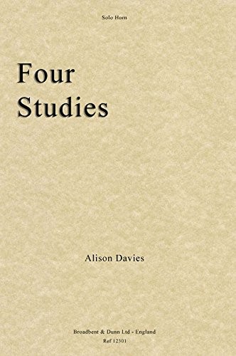 Alison Davies: Four Studies (Horn Solo) by Alison Davies Book The Fast FreeFREE US DELIVERY | ISBN: 0570301203 | Quality Books