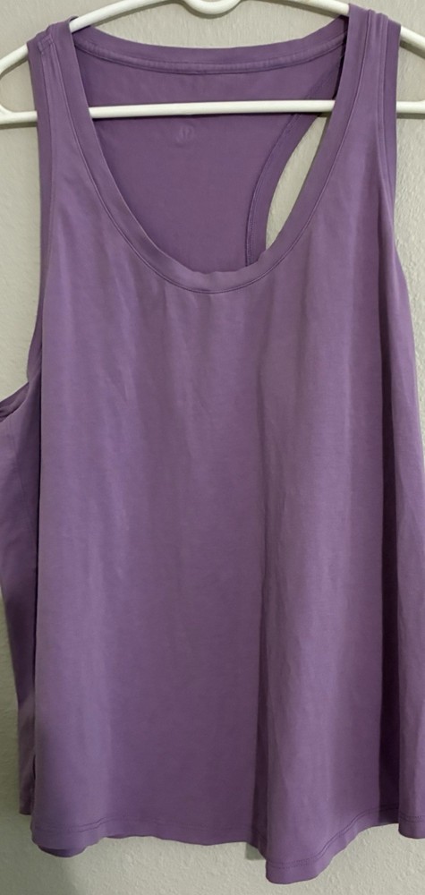 Lululemon Sculpt Tank Top-Lilac-est Size SMALL..PTP15”Length19”