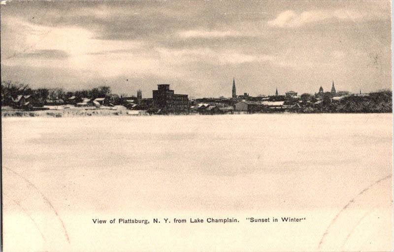 Plattsburgh New York NY : PANORAMIC SCENE m/14 AV6331