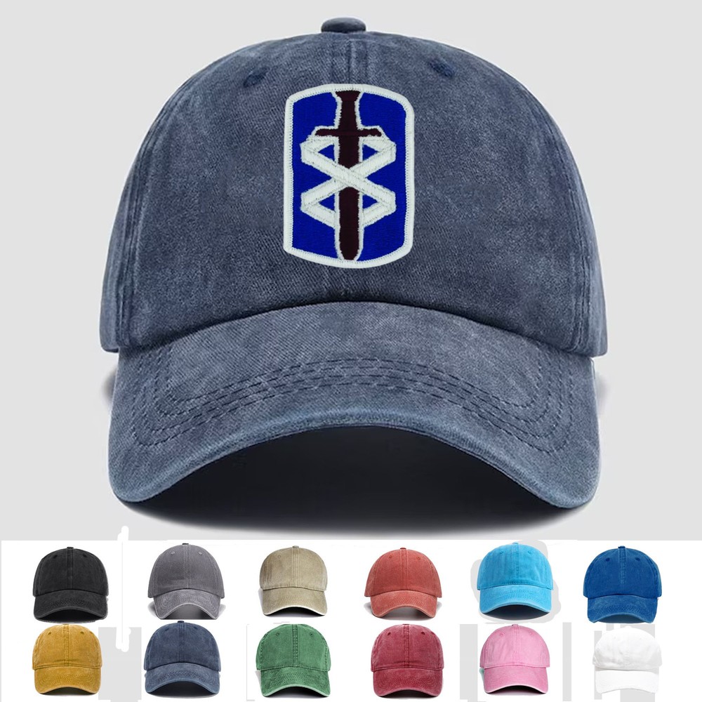 Custom Embroidered Hat 18th Medical Brigade, Veteran Cap, Trucker Hat, Gift Idea