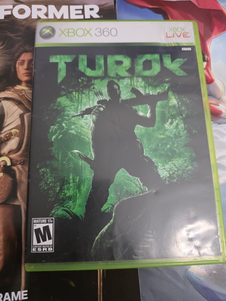 Turok Microsoft Xbox 360 (2008) Disc and Case No Manual