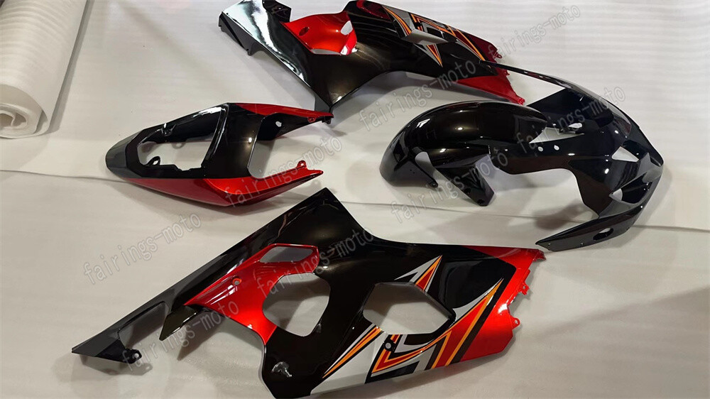 Orange Black Injection Fairing Kit for 2004-2005 GSX-R 600 750 New Bodywork A17