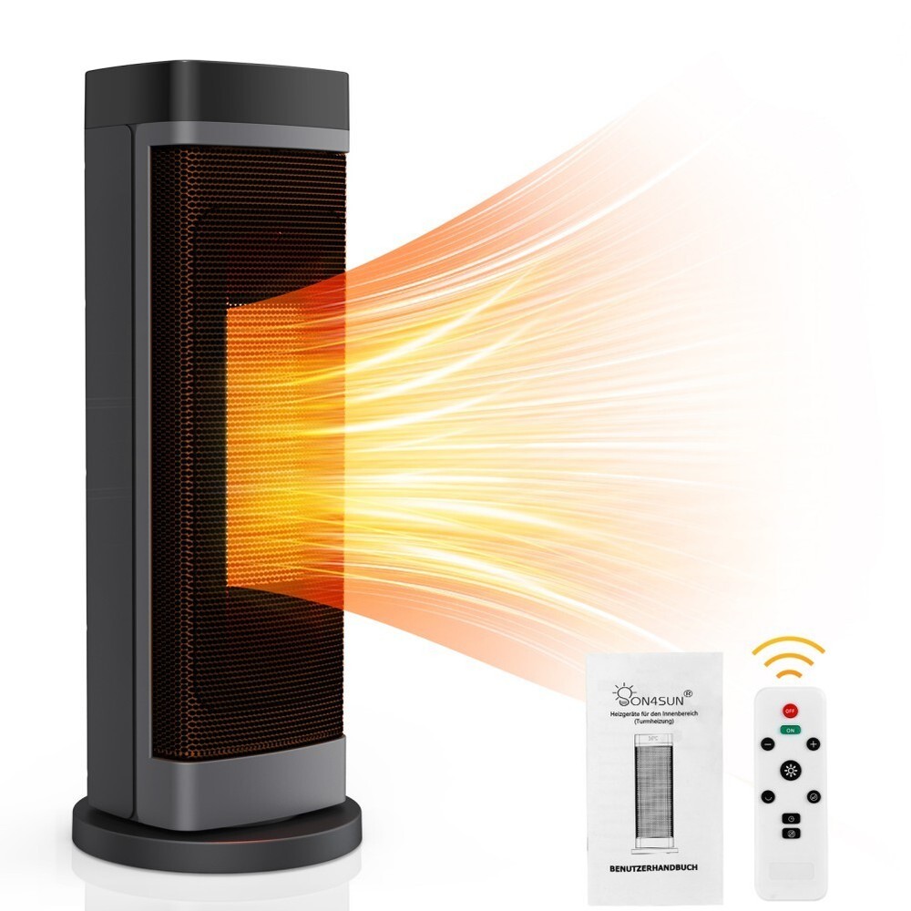 1500W Portable Electric Space Heater Garage Hot Air Fan for Indoor Large Room