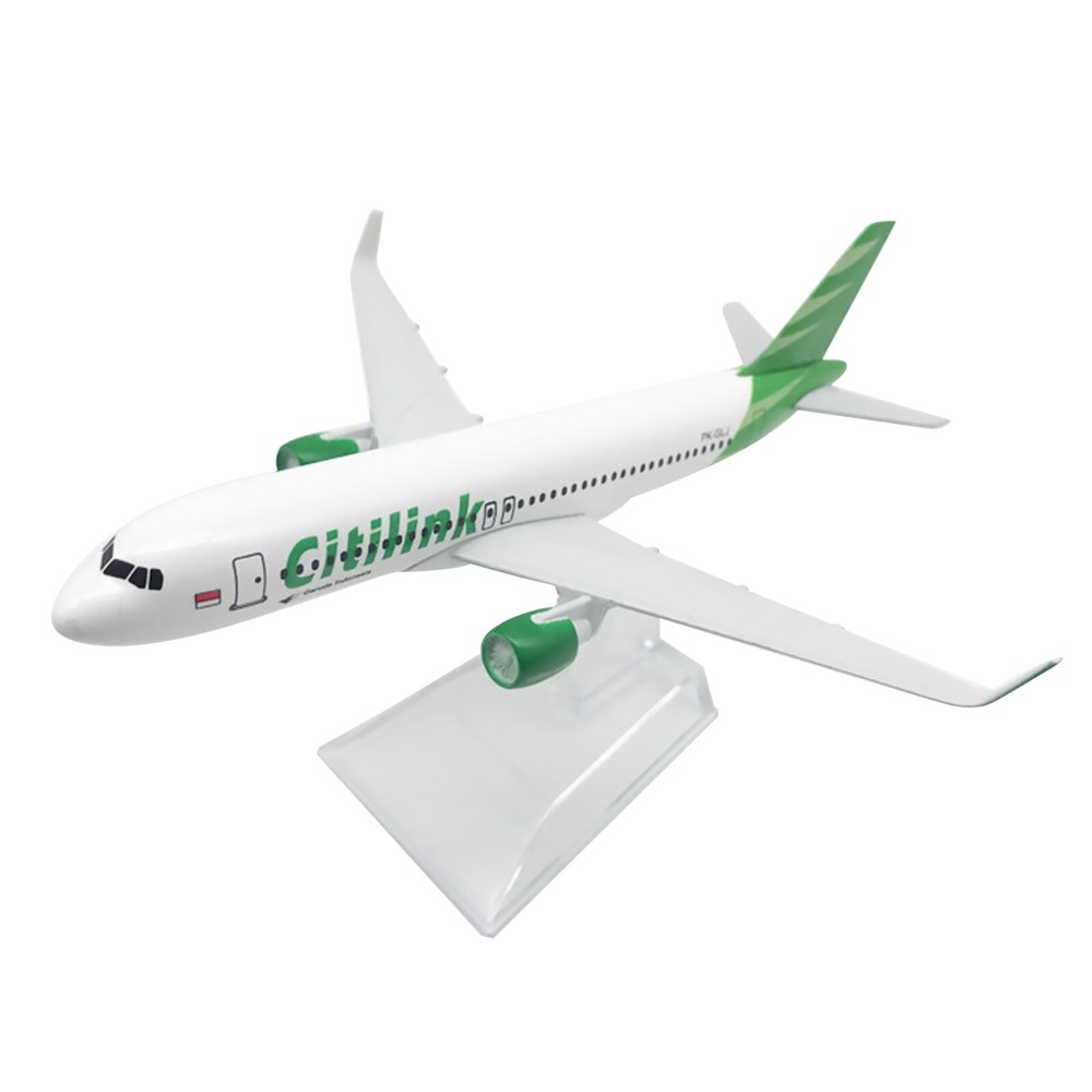 1/400 Aircraft Indonesia Citilink A320 Alloy Plane Model Airplane Collection