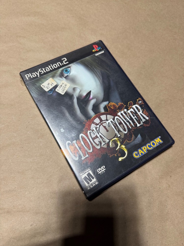 Clock Tower III 3 (PlayStation 2 PS2, ) Complete with Case & Manual