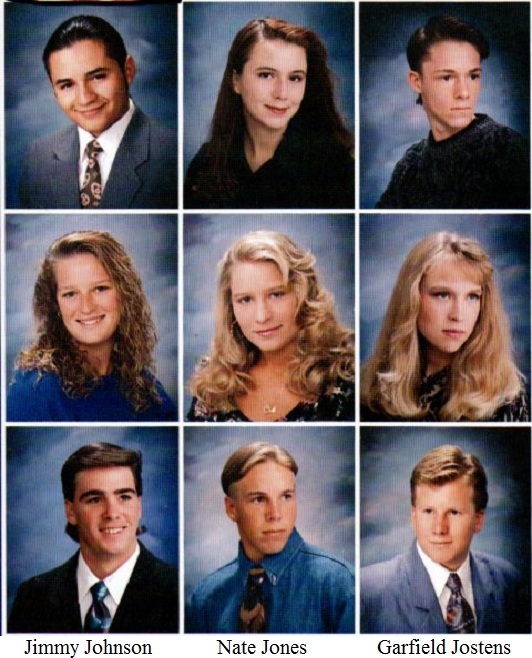 1990's NASCAR Mega-Champion JIMMY JOHNSON graduating senior High School Yearbook