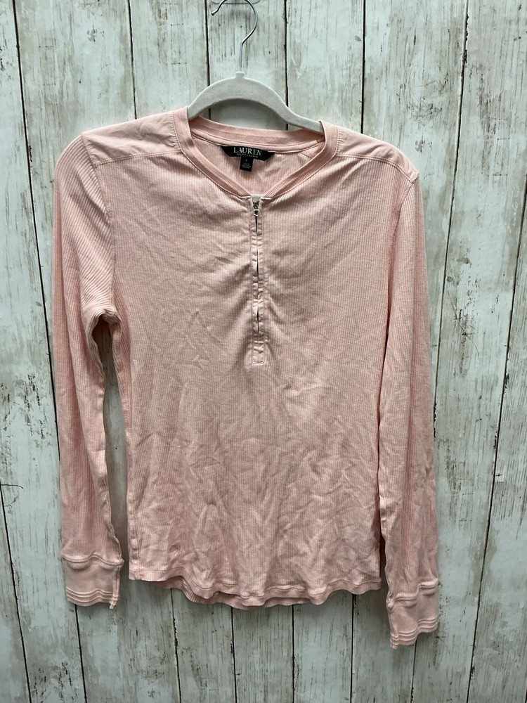 Lauren Ralph Lauren Black Label Pink Long Sleeve Large 0417-14