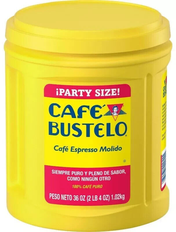Cafe Bustelo Espresso Dark Roast Ground Coffee - 36oz