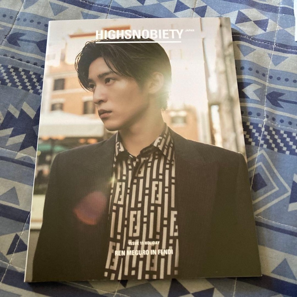 Meguro Ren HIGHSNOBIETY Mag Tokyo Magazine