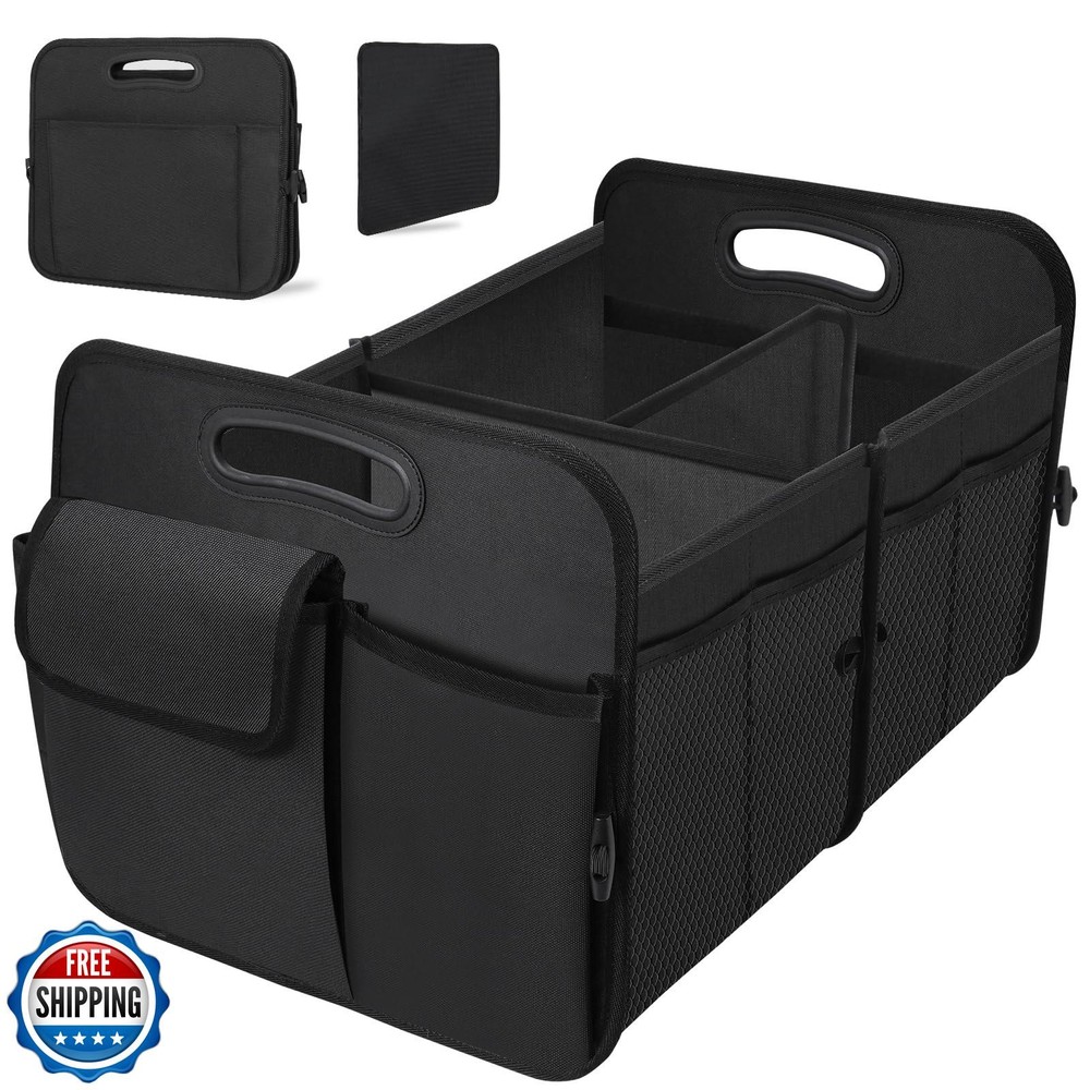 HABOPET Trunk Organizer for Car, Foldable Waterproof Car Organizers, Collapsi