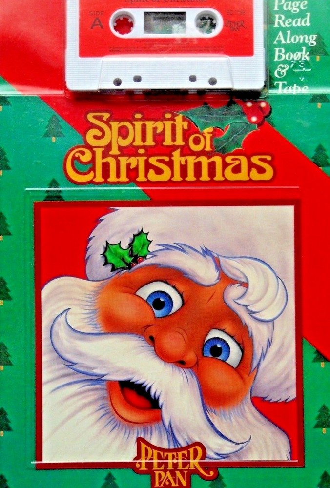 SPIRIT OF CHRISTMAS BC7188 Peter Pan Read Along Book & Tape SEALED