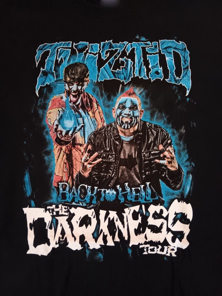 Twiztid Back To Hell The Darkness Tour Concert T-Shirt Cotton Unisex S-5XL MA042