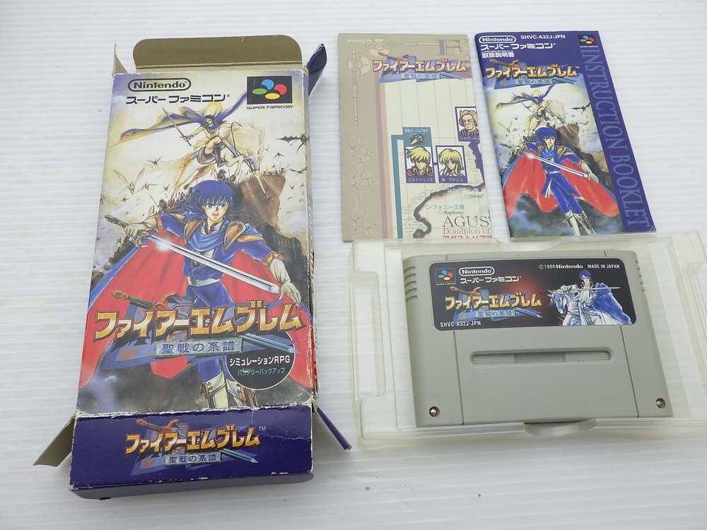 Fire Emblem Genealogy of the Holy War Super Famicom/SNES JP GAME. 9000025563307