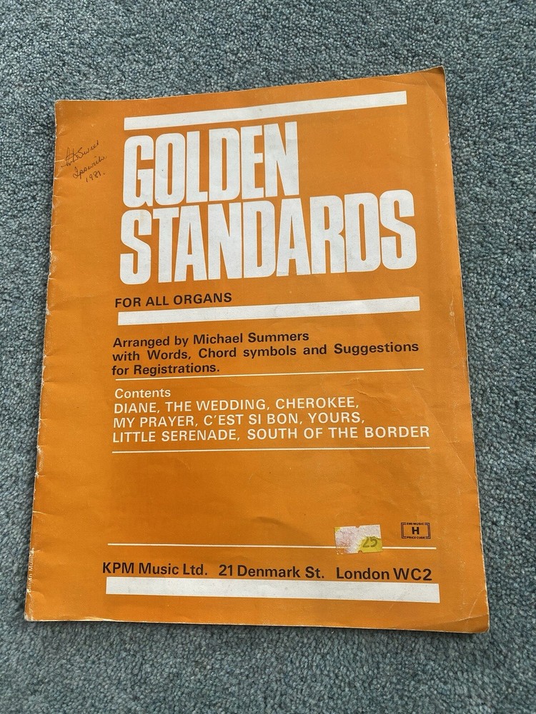 Golden Standards for All Organs Arranged by Michael Summers