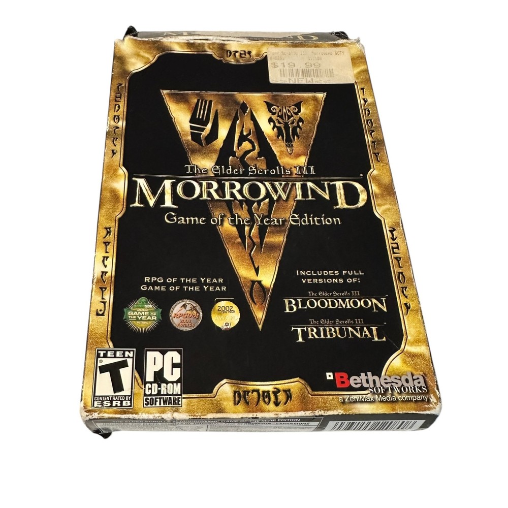 The Elder Scrolls III: Morrowind - Game of the Year Edition (PC, 2003)