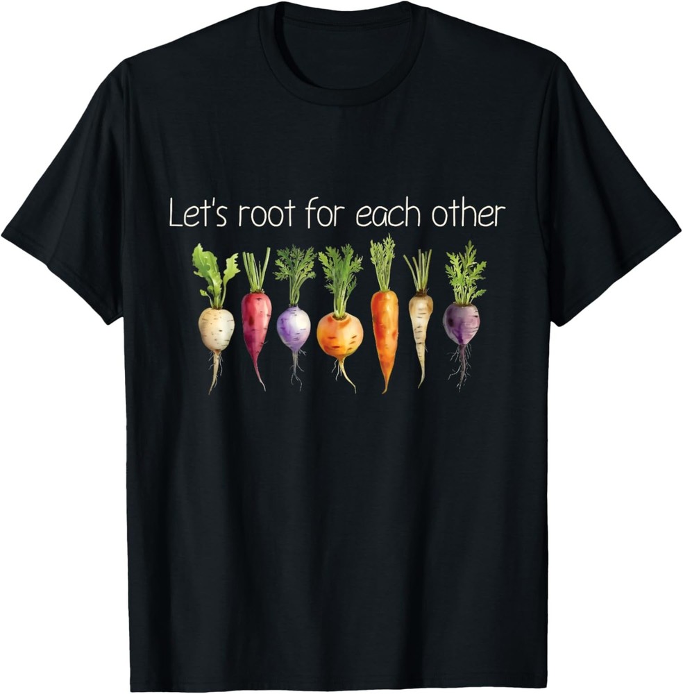 Inspirational Root Vegetables - Motivational Design T-Shirt