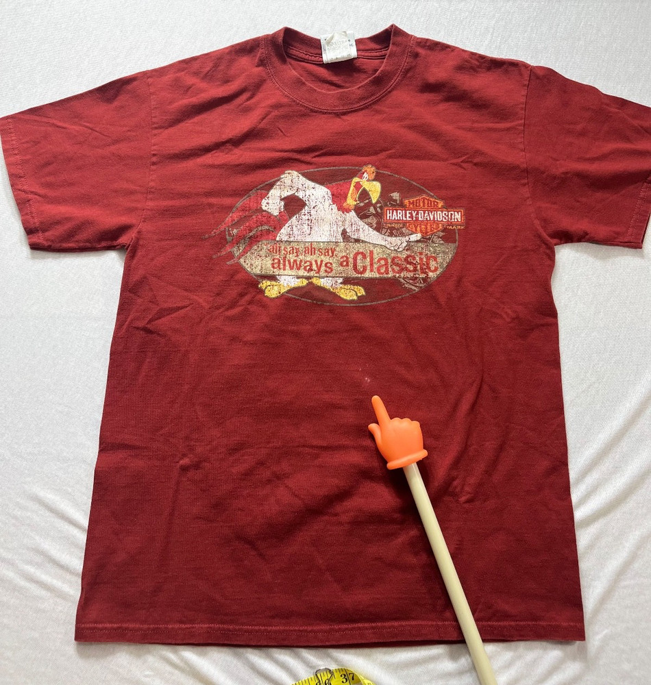 harley davidson looney tunes shirt size Med H-D mad boar san benito, TX