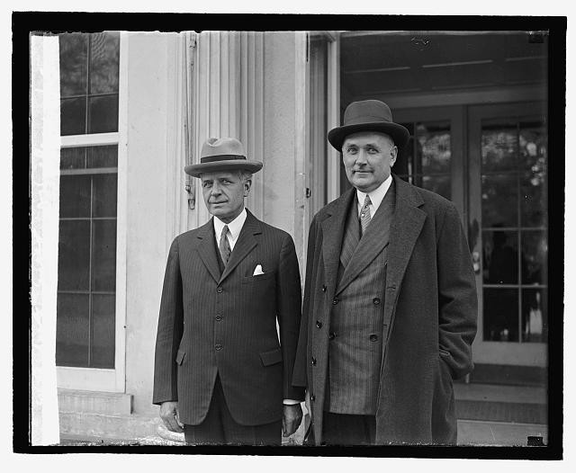 Photo:Richard W. Lawrence & Chas. D. Hilles, 10/18/29