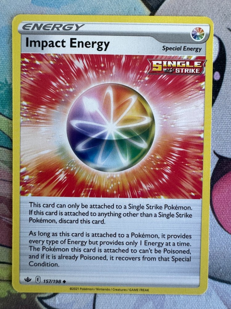 Impact Energy Non-Holo English Pokemon TCG Card BKJ990