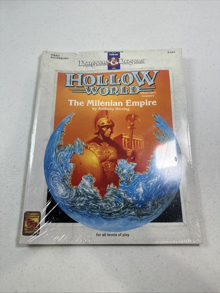 Dungeons and Dragons The Milenian Empire with Map - Hollow World 9384